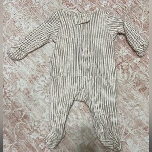 Striped Cream and Brown Sleeper